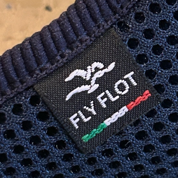 Fly Flot Mules Navy Mesh Clogs Anti Shock Anatomic Slip On Shoes Size 40… - Picture 6 of 11